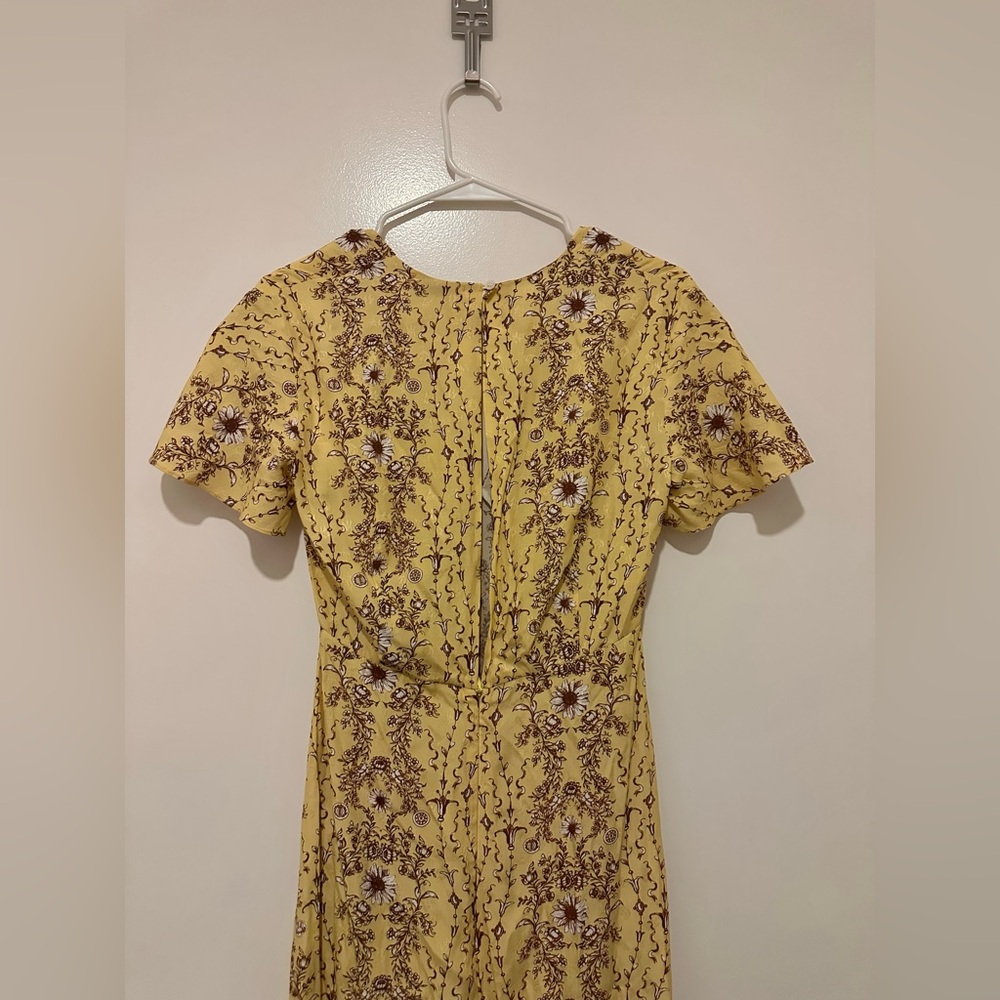 NWT- Sandro Esther Floral Print Maxi Dress - Picture 10 of 17